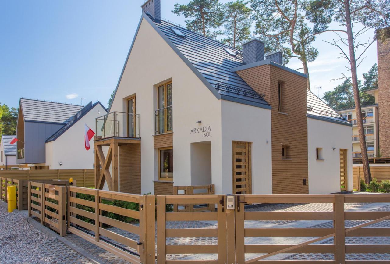 Villa Arkadia Mare Łukęcin Exteriér fotografie