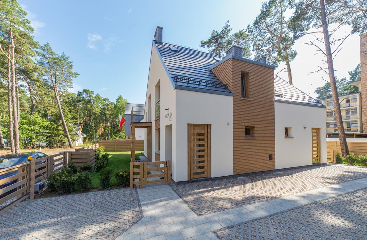 Villa Arkadia Mare Łukęcin Exteriér fotografie